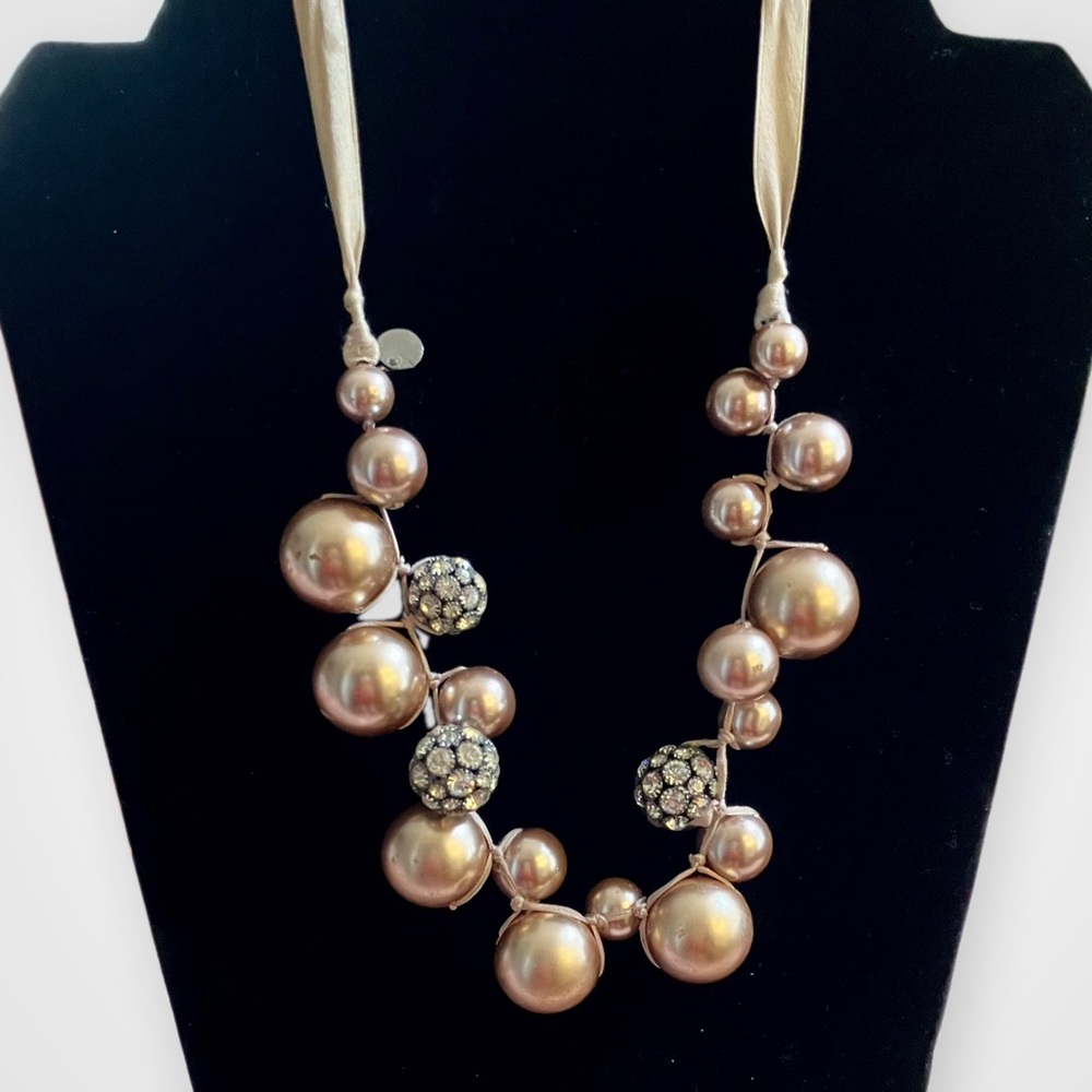 Gorgeous Beads and Crystal Necklace